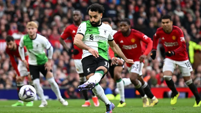 Liverpool draw 2-2 with Manchester United at Old Trafford